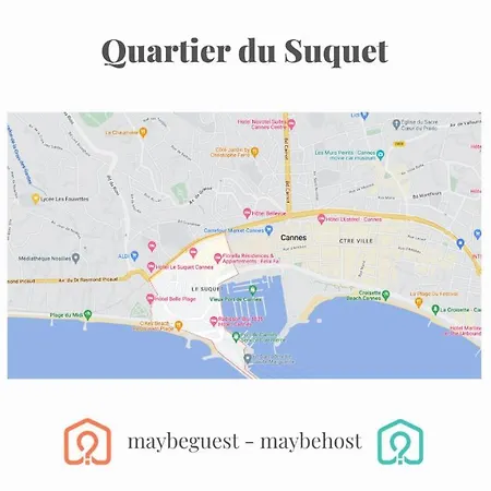 C057-appart Fonctionnel - 4 Pers - Suquet-clemenceau Apartment *